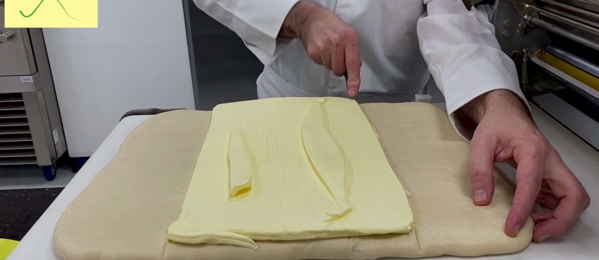 Making Croissant Dough Using Beurre de Tourage. Making Croissant Dough Using Beurre de Tourage.