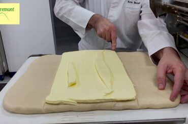 Making Croissant Dough Using Beurre de Tourage.