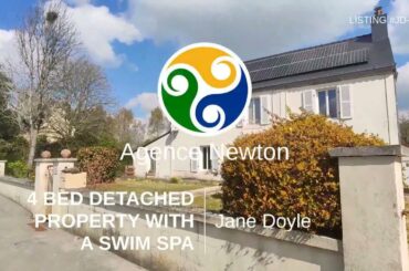 French Property for sale - large 4 bedroom family home with a heated swim spa