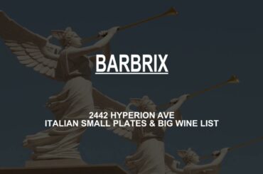 Best Small Plates Restaurant in Los Angeles