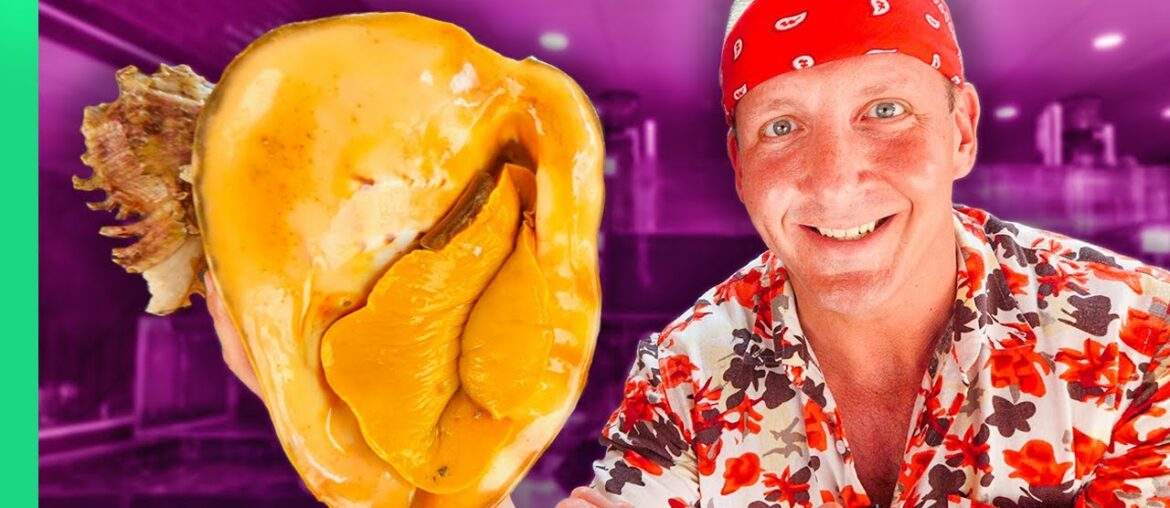 Eating Rare Giant Sea Snails 2.0!!! Never Filmed Before!!