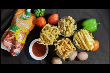 French Fries Recipe in 4 Ways by Yummy Mummy || Homemade French Fries|| Macdonald's French Fries