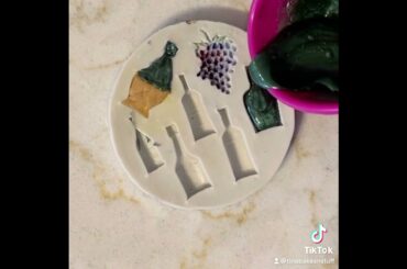 Isomalt Wine Bottles