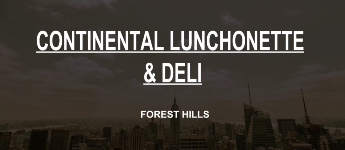 Best Continental Restaurant in New York