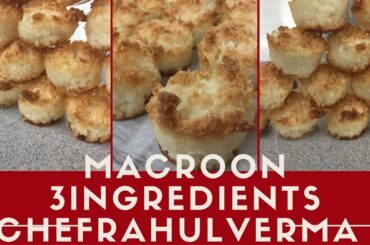 French recipes macroon only 3ingredients