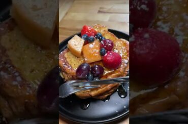 I made French Toast for the first time