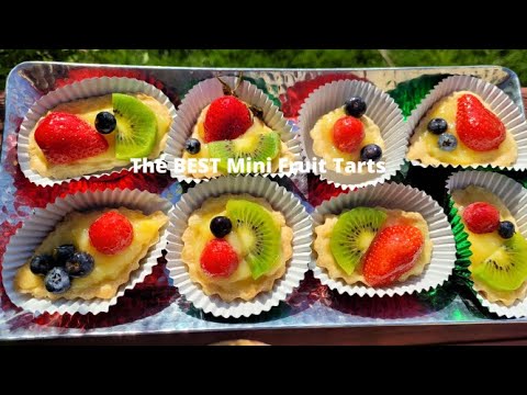 The Best Mini Fruit Tarts | Easy and Delicious | Authentic French Recipe The Best Mini Fruit Tarts | Easy and Delicious | Authentic French Recipe