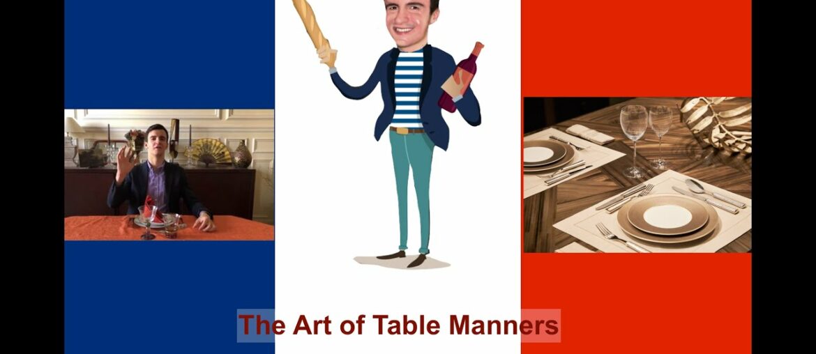 The French ART OF TABLE MANNERS