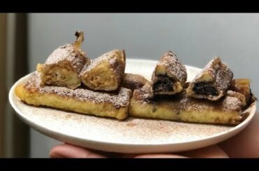 FRENCH TOAST WITH PEANUT BUTTER AND CHOCOLATE | QUICK SNACKS RECIPE | RAMADAN SERIES | FINE DINE