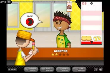 Papa's Cheeseria Y8 Browser Gameplay Walkthrough Part 13: Beating The Heat | ClickAGame