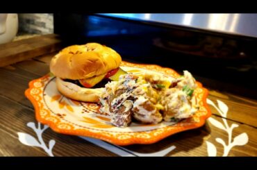 Retro Recipes-French Onion Dip vs Hot Onion Dip. Loaded Potato Salad.