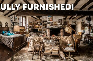 Fully-furnished abandoned HOUSE of a French Kendo fighter (CAUGHT)