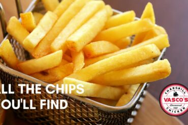 All the chips you'll find at Vasco's Chargrill Chicken