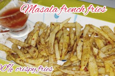 Homemade crispy french fries||My secret french fries recipe||Crispy finger chips