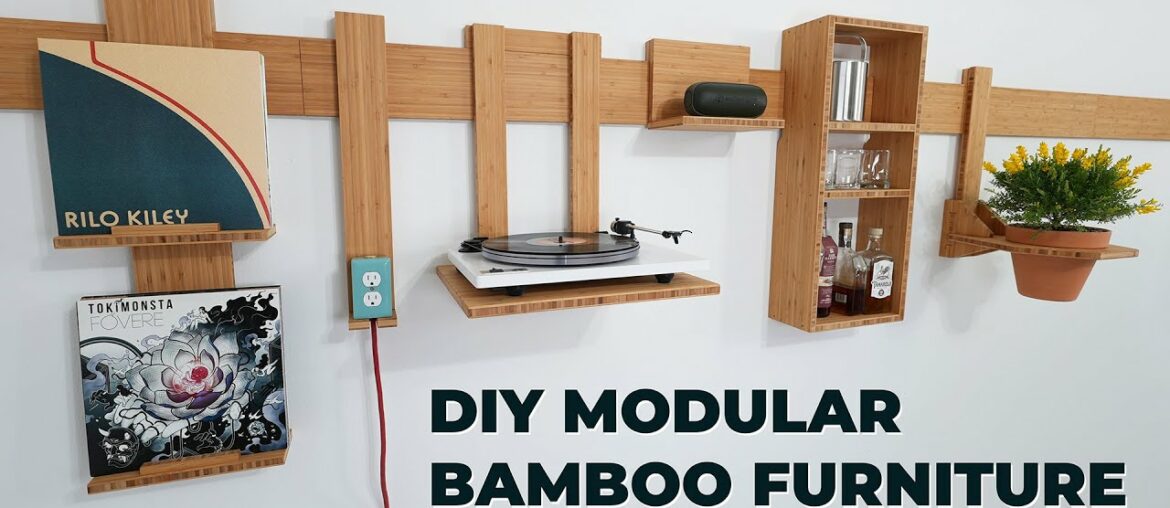 DIY Modular French Cleat Furniture System | Bamboo Plywood