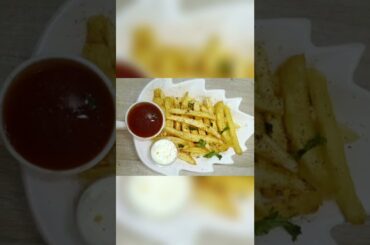 #shorts finger chips|| homemade perfect crispy french fries