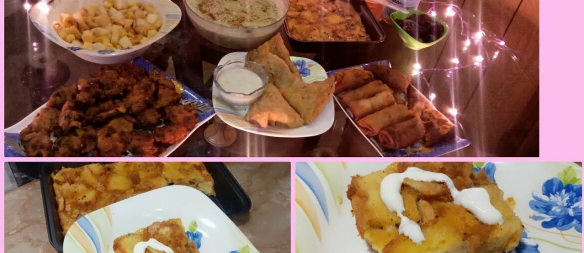 Rozalog 07- Best Fruity French toast Baked Recipe - Dahi Phulki - Pakora