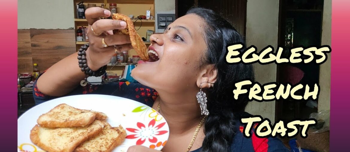 eggless french toast recipe...