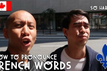 HOW TO PRONOUNCE FRENCH WORDS | Vlog #195