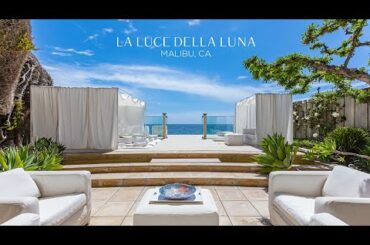 Beachfront Italian Villa | La Luce della Luna, Malibu Colony