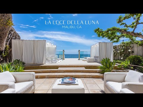 Beachfront Italian Villa | La Luce della Luna, Malibu Colony Beachfront Italian Villa | La Luce della Luna, Malibu Colony