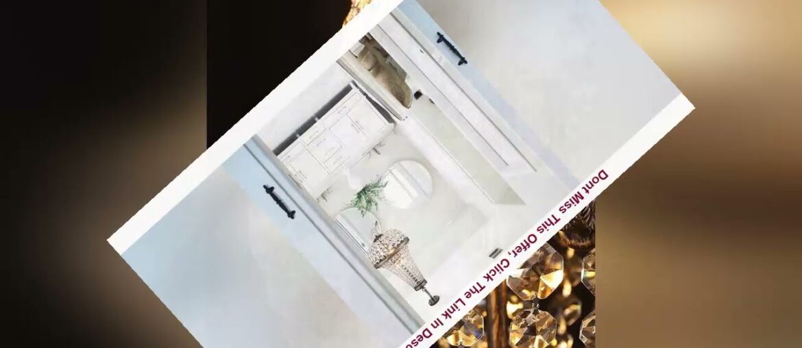 Info Wellmet 6 Lights French Empire Crystal Chandelier, 13 Inch Farmhouse Pendant Chandeliers Light