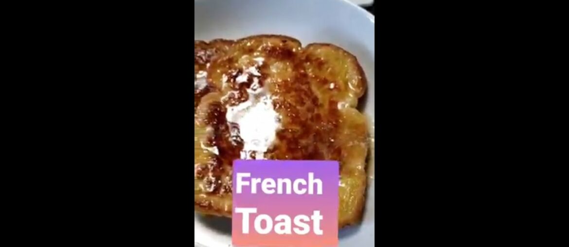 Quick and Easy French Toast #Shorts