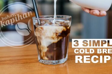 COLD BREW 3 SIMPLE RECIPE - USING FRENCH PRESS