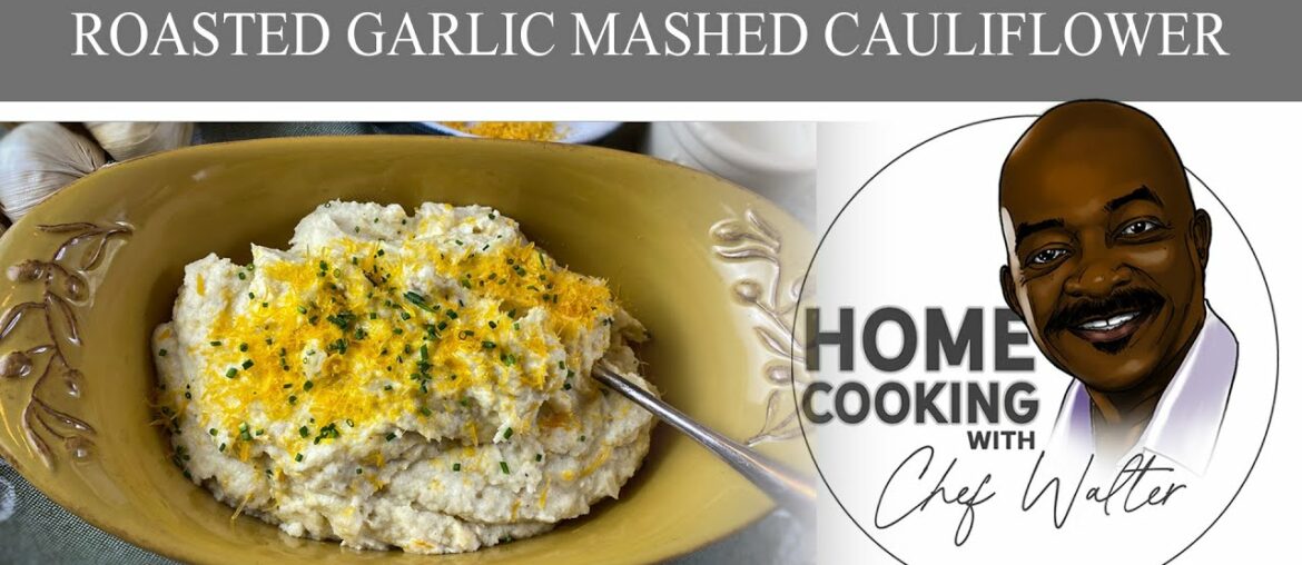Roasted Garlic Mashed Cauliflower Roasted Garlic Mashed Cauliflower