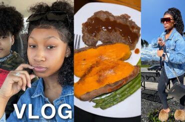 Vlog: Relaxing Weekend In My Life | steak dinner, beach date, free starbucks, errands + more