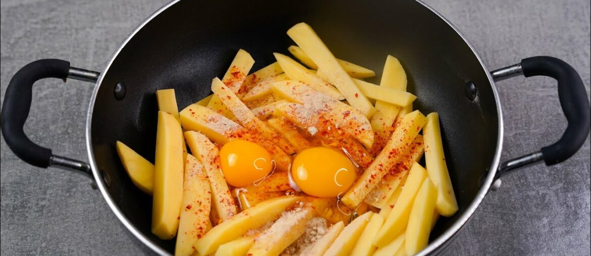 CRISPY FRIES RECIPE | EGG FRENCH FRIES | NEW FRENCH FRIES RECIPE | ALOO FRIES | N'Oven Foods CRISPY FRIES RECIPE | EGG FRENCH FRIES | NEW FRENCH FRIES RECIPE | ALOO FRIES | N'Oven Foods