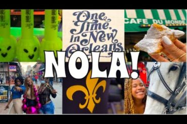 New Orleans Girls Trip! Bourbon Street, NOLA eats, Swamp Tour & French Quarter