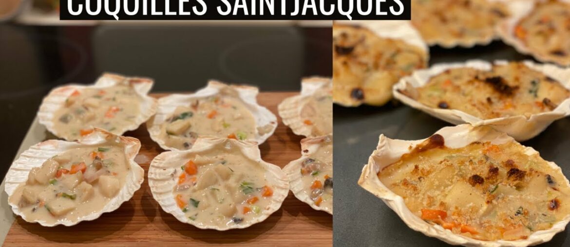 Coquilles Saint Jacques (Baked Scallops) The French AUTHENTIC Way//ThatSlayCook Coquilles Saint Jacques (Baked Scallops) The French AUTHENTIC Way//ThatSlayCook
