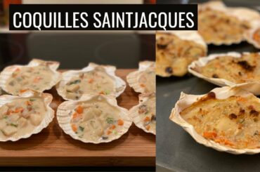 Coquilles Saint Jacques (Baked Scallops) The French AUTHENTIC Way//ThatSlayCook
