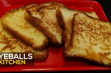 French Toast Easy And Quick Recipe At Home | How To Make Simple French Toast