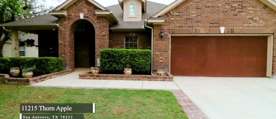 11215 Thorn Apple, San Antonio, TX 78253 11215 Thorn Apple, San Antonio, TX 78253