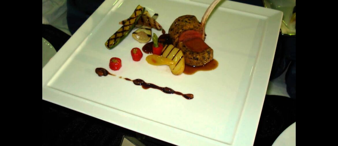 Artistic Fine Dining Presentation
