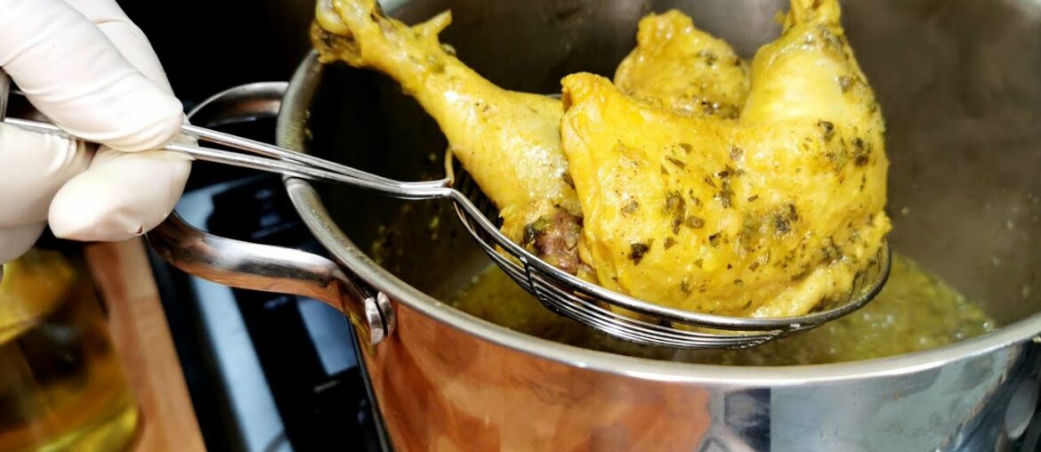 Moroccan chicken recipe with crispy french fries