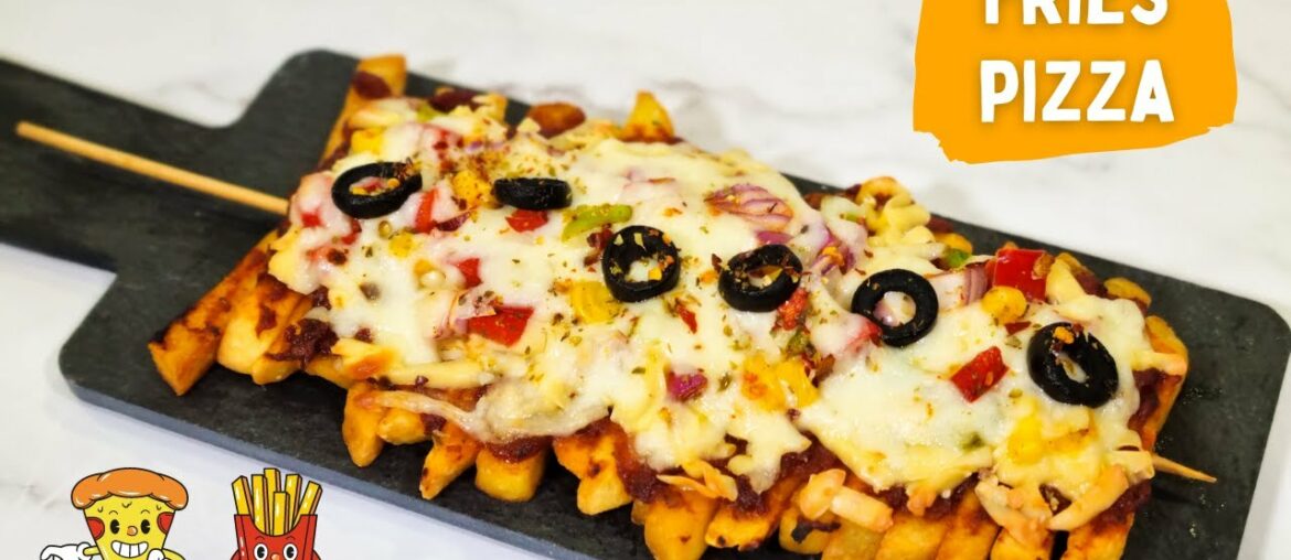 Pizza Fries | French Fries Pizza Recipe | Easy Recipe for Kids