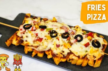 Pizza Fries | French Fries Pizza Recipe | Easy Recipe for Kids