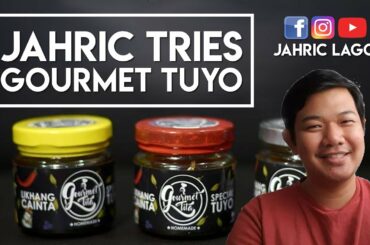 Jahric Tries Gourmet Tuyo | Filipino Dried Fish | Jahric Lago