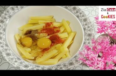 French Fries Recipe | Potato French Fries Recipe | Potato Recipe |  zia cake (Ramzan Special )