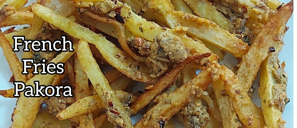 Masala French Fries Pakora Recipe |Lachha Pakora Recipe | Ramadan2021