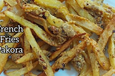 Masala French Fries Pakora Recipe |Lachha Pakora Recipe | Ramadan2021