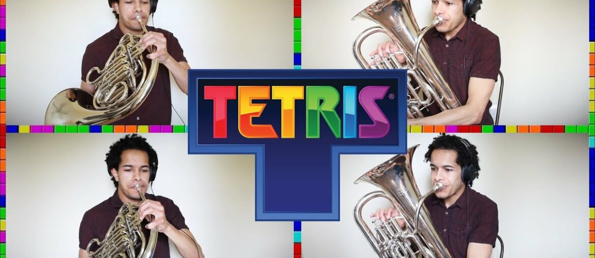 Tetris Theme Song 'A' (Korobeiniki) - [French Horn & Euphonium Quartet Arrangement]