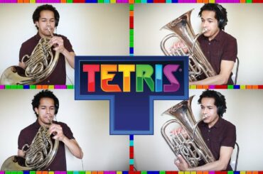Tetris Theme Song 'A' (Korobeiniki) - [French Horn & Euphonium Quartet Arrangement]