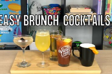 Brunch Cocktails| French Roast| Bloody Mary| Peach Bellini| French 75 Squared| Bedtime Bartender