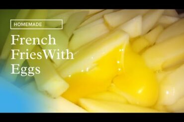 Crispy Egg French fries recipe|| Egg fries Recipe || ande wali french fries