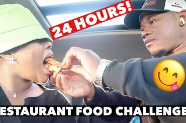 24 HOUR RESTAURANT FOOD CHALLENGE