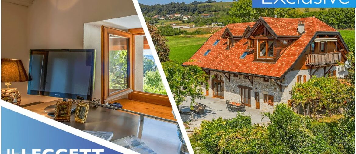 Exceptional 5-bedroom farmhouse renovation set close to Geneva Airport – Ref.: 116638ATW74 Exceptional 5-bedroom farmhouse renovation set close to Geneva Airport - Ref.: 116638ATW74